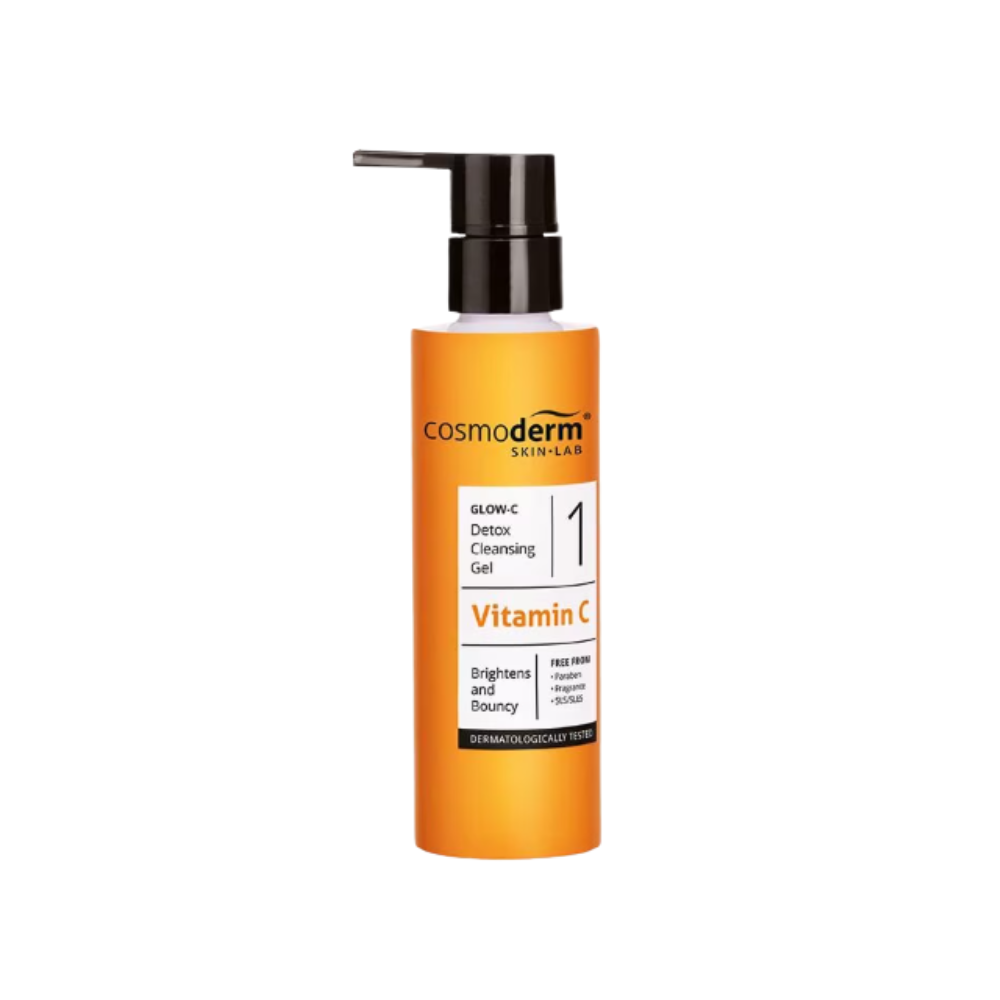 COSMODERM GLOW-C DETOX CLEANSING GEL 120ML