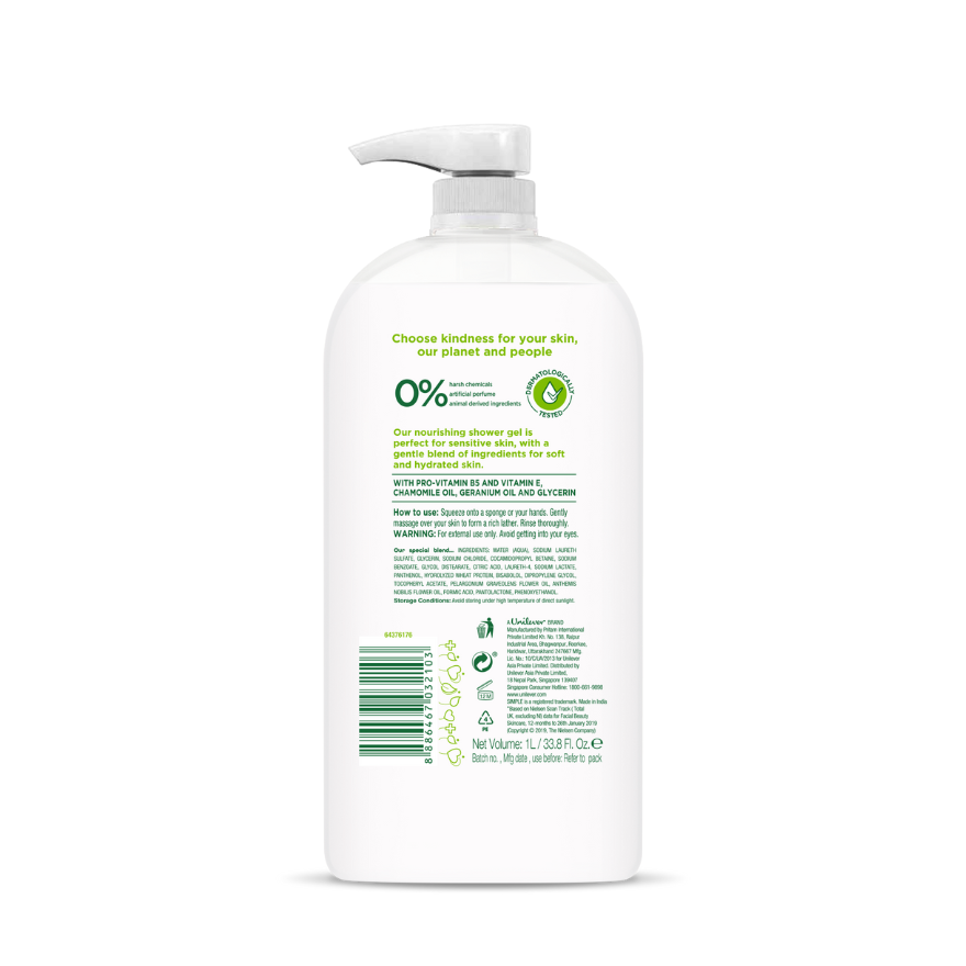 SIMPLE SHOWER GEL KIND TO SKIN NOURISHING 1L