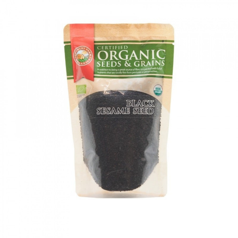COUNTRY FARM ORG BLACK SESAME SEED 200G(POUCH)