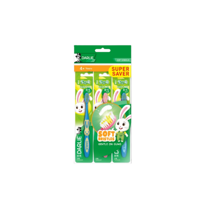 DARLIE TOOTHBRUSH LOVELY BUNNY VALUE PACK SOFT 3S
