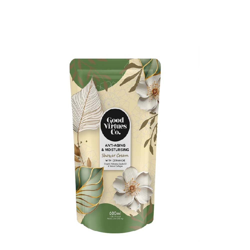 GVC SHOWER CREAM NOURISHING & HYDRATINGREFILL 600ML
