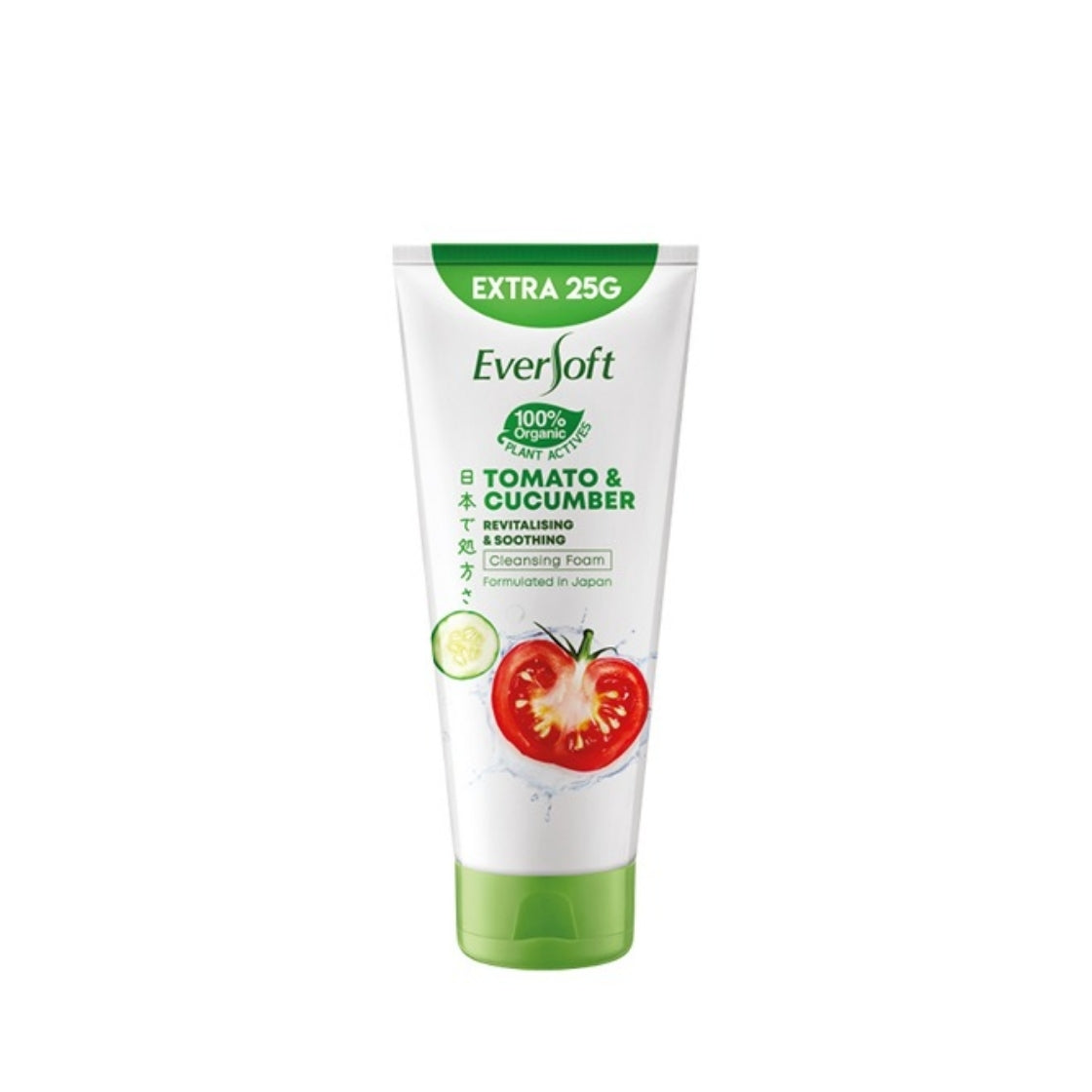 EVERSOFT FACIAL CLEANSER TOMATO & CUCUMBER 195G