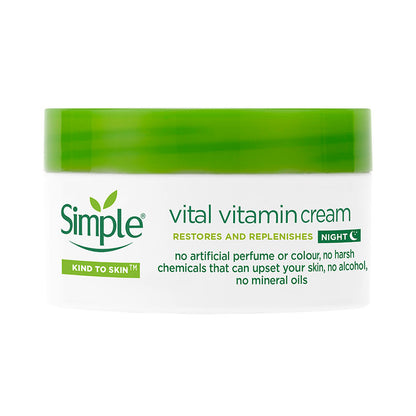 SIMPLE VITAL VITAMIN NIGHT CREAM 50ML