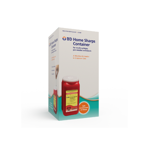 BD (323487) HOME SHARPS CONTAINER 1 UNIT