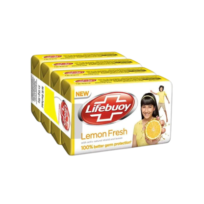 LIFEBUOY BAR LEMON FRESH 115G 4S(B3F1)