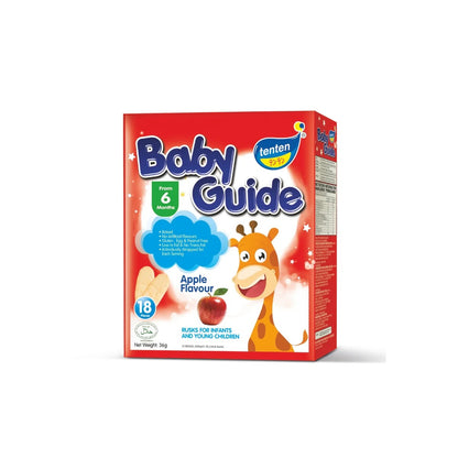 TENTEN BABY GUIDE RICE RUSKS 36G (APPLE)