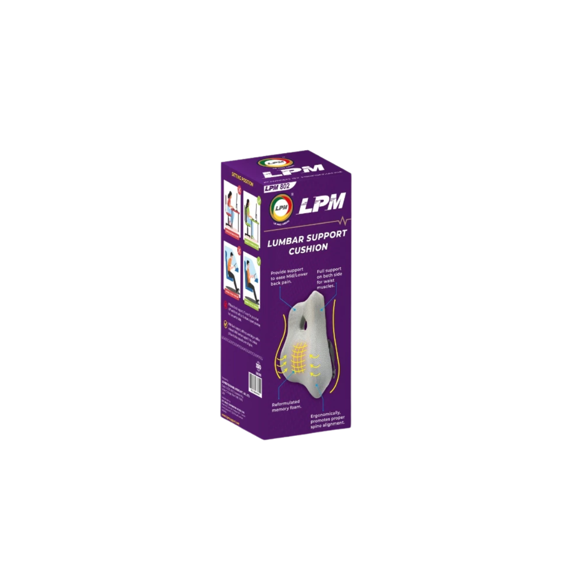 LPM LUMBAR SUPPORT CUSHION 802
