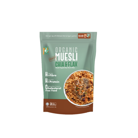 RADIANT HEARTY BREAKFAST400G (CEREAL/SEED/RAISIN)