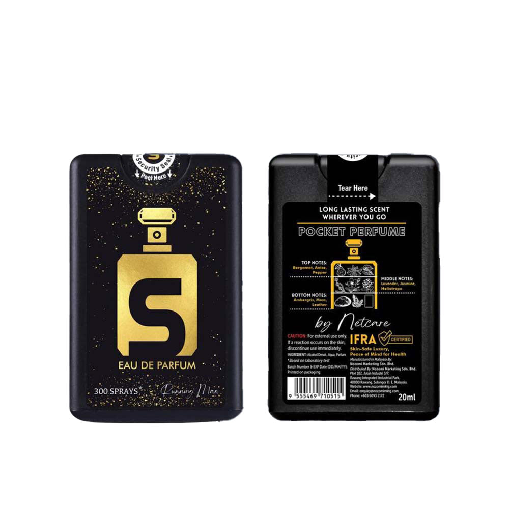 NETCARE EAU DE PARFUM RUNNING MAN - S POCKET PARFUME 20ML