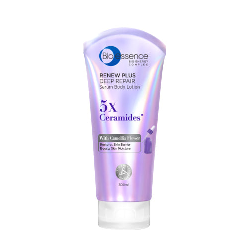 BIO-ESSENCE RENEW PLUS DEEP REPAIR SERUM BODY LOTION 300ML