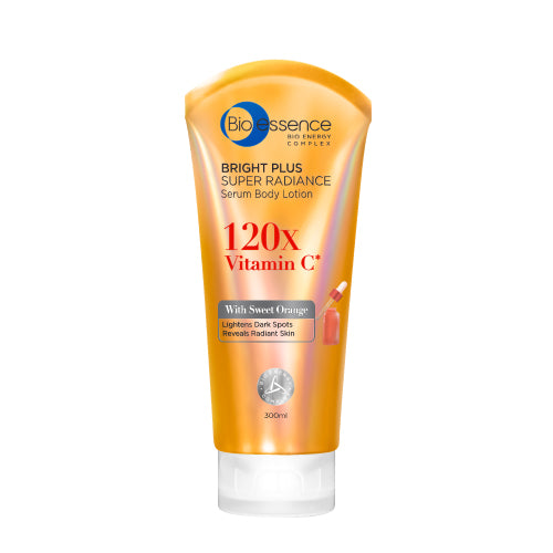 BIO-ESSENCE BRIGHT PLUS SUPER RADIANCE SERUM BODY LOTION 300ML