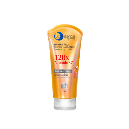 BIO-ESSENCE BRIGHT PLUS SUPER RADIANCE SERUM BODY LOTION 70ML