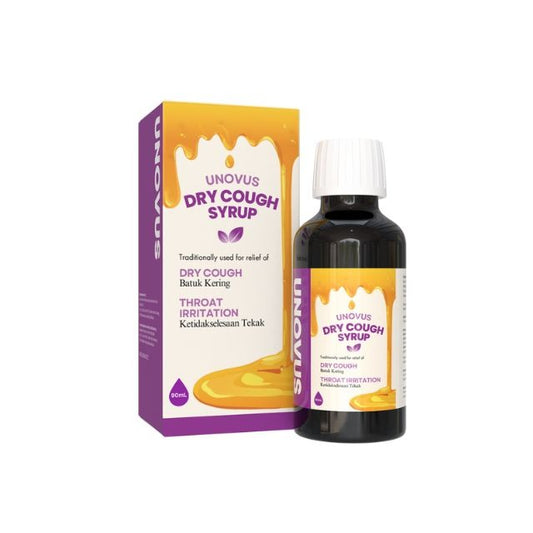 UNOVUS DRY COUGH SYRUP 90ML