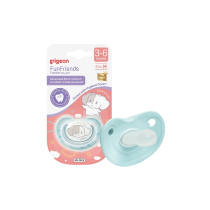 PIGEON FUN FRIENDS PACIFIER M HOWAPIPI 1S