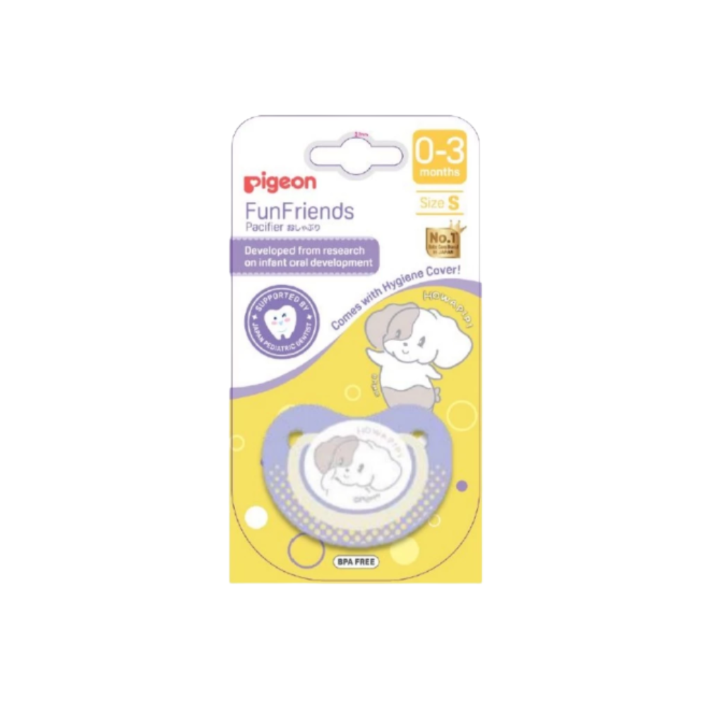 PIGEON FUN FRIENDS PACIFIER S HOWAPIPI 1S