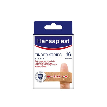 HANSAPLAST FINGER STRIPS ELASTIC 16S