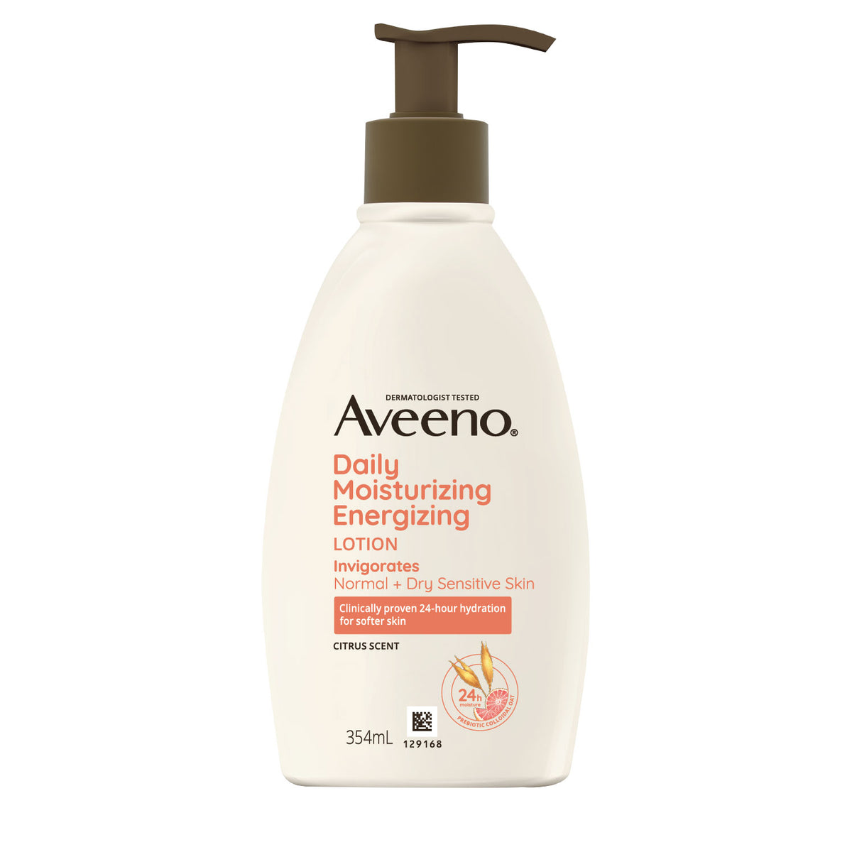 AVEENO DAILY MOISTURIZING ENERGIZING LOTION 354ML