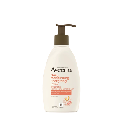 AVEENO DAILY MOISTURIZING ENERGIZING LOTION 354ML