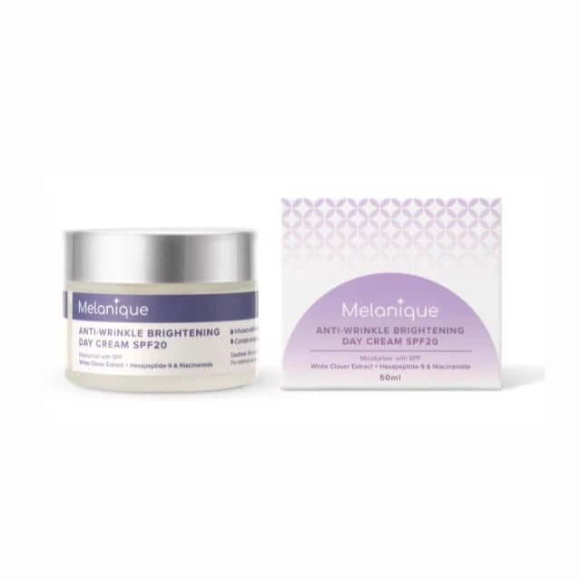 MELANIQUE ANTI-WRINKLE BRIGHTENING DAY CREAM SPF20 50ML