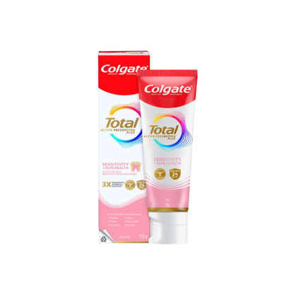 COLGATE TOOTHPASTE TOTAL SENSITIVITY & GUM 150G