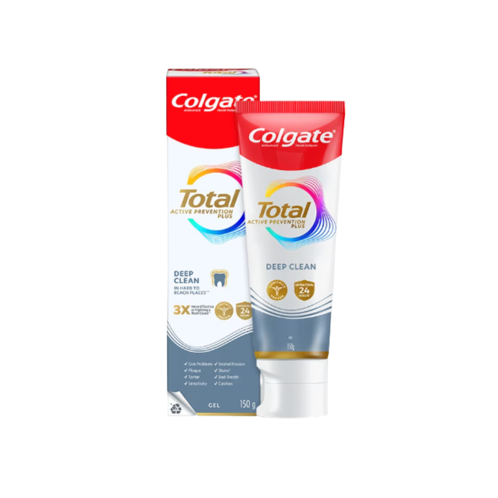 COLGATE TOOTHPASTE TOTAL DEEP CLEAN 150G