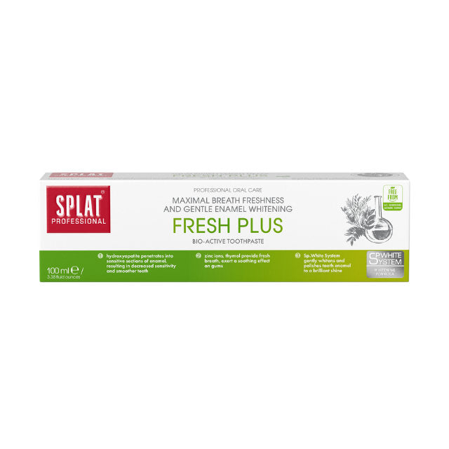 SPLAT FRESH PLUS PROFESSIONAL SERIES TOOTHPASTE 100ML