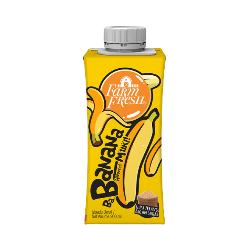 FARM FRESH UHT BANANA MILK 200ML