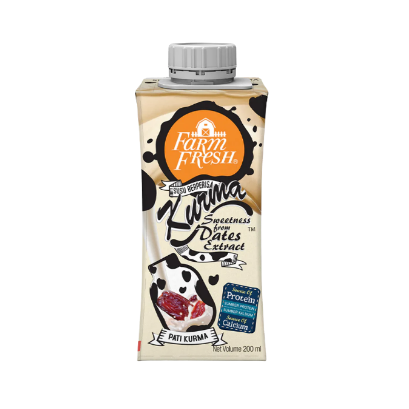 FARM FRESH UHT KURMA MILK 200ML