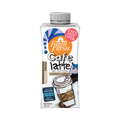 FARM FRESH UHT CAFE LATTE MILK 200ML