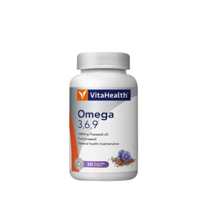 VITAHEALTH OMEGA 3-6-9 30S