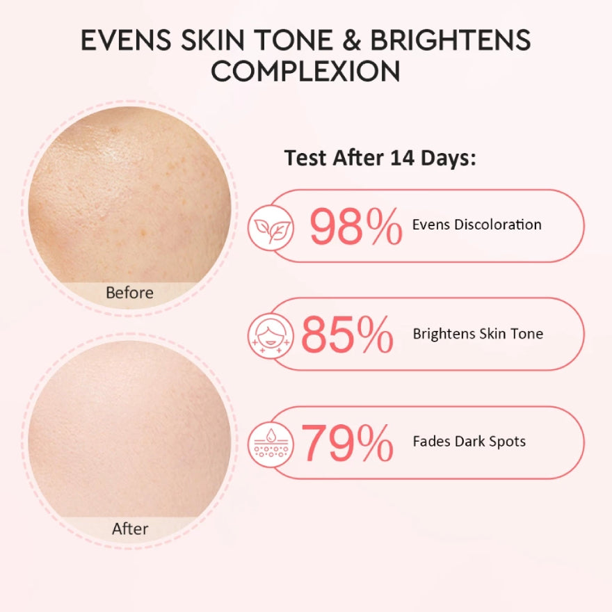 GLAD2GLOW POMEGRANATE 10% NIACINAMIDE POWER BRIGHT SERUM 17ML