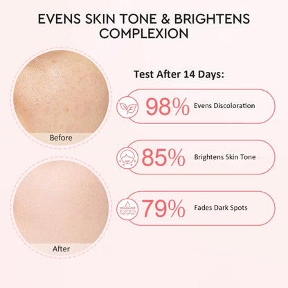 GLAD2GLOW POMEGRANATE 10% NIACINAMIDE POWER BRIGHT SERUM 17ML