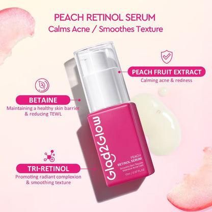 GLAD2GLOW PEACH RETINOL SERUM 17ML