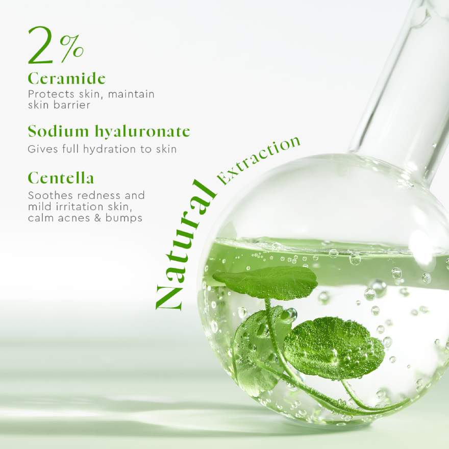 GLAD2GLOW CENTELLA CERAMIDE SOOTHING TONER 80ML