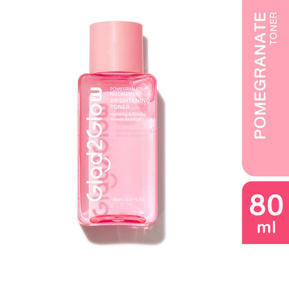 GLAD2GLOW POMEGRANATE NIACINAMIDE BRIGHTENING TONER 80ML