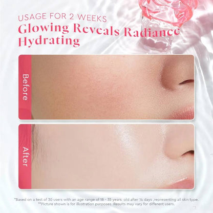 GLAD2GLOW POMEGRANATE NIACINAMIDE BRIGHTENING TONER 80ML