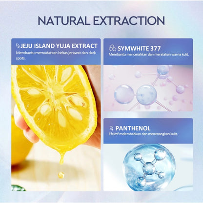 GLAD2GLOW YUJA 377 DARK SPOT MOISTURIZER 30G