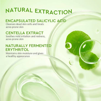 GLAD2GLOW CENTELLA SALICYLIC ACID ACNE GEL CLEANSER 70ML