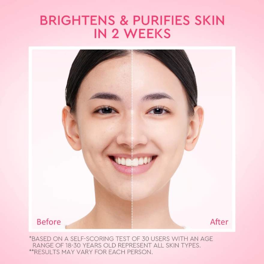 GLAD2GLOW POMEGRANATE NIACINAMIDE BRIGHTENING CLAY STICK 25G