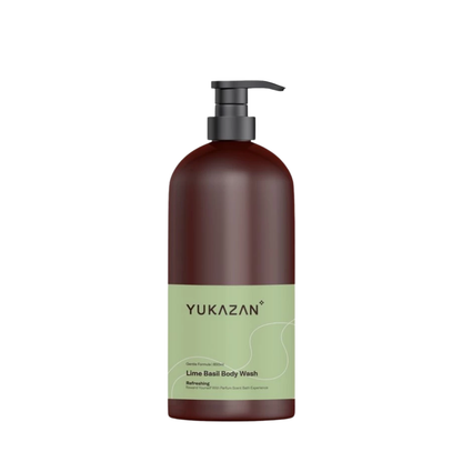 YUKAZAN LIME BASIL BODY WASH 850ML