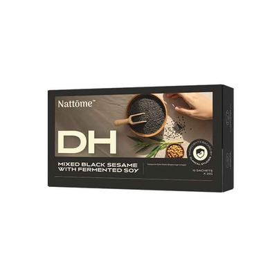 NATTOME DH MIXED BLACK SESAME WITH FERMENTED SOY 20G 15S