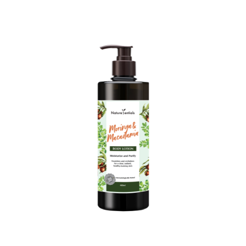 NATURESENTIALS MORINGA & MACADAMIA BODY LOTION 480ML