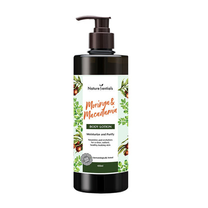 NATURESENTIALS MORINGA & MACADAMIA BODY LOTION 480ML