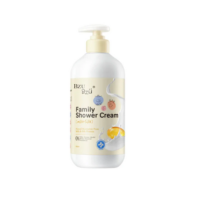 BZU BZU FAMILY SHOWER CREAM MILK & SILK 800ML