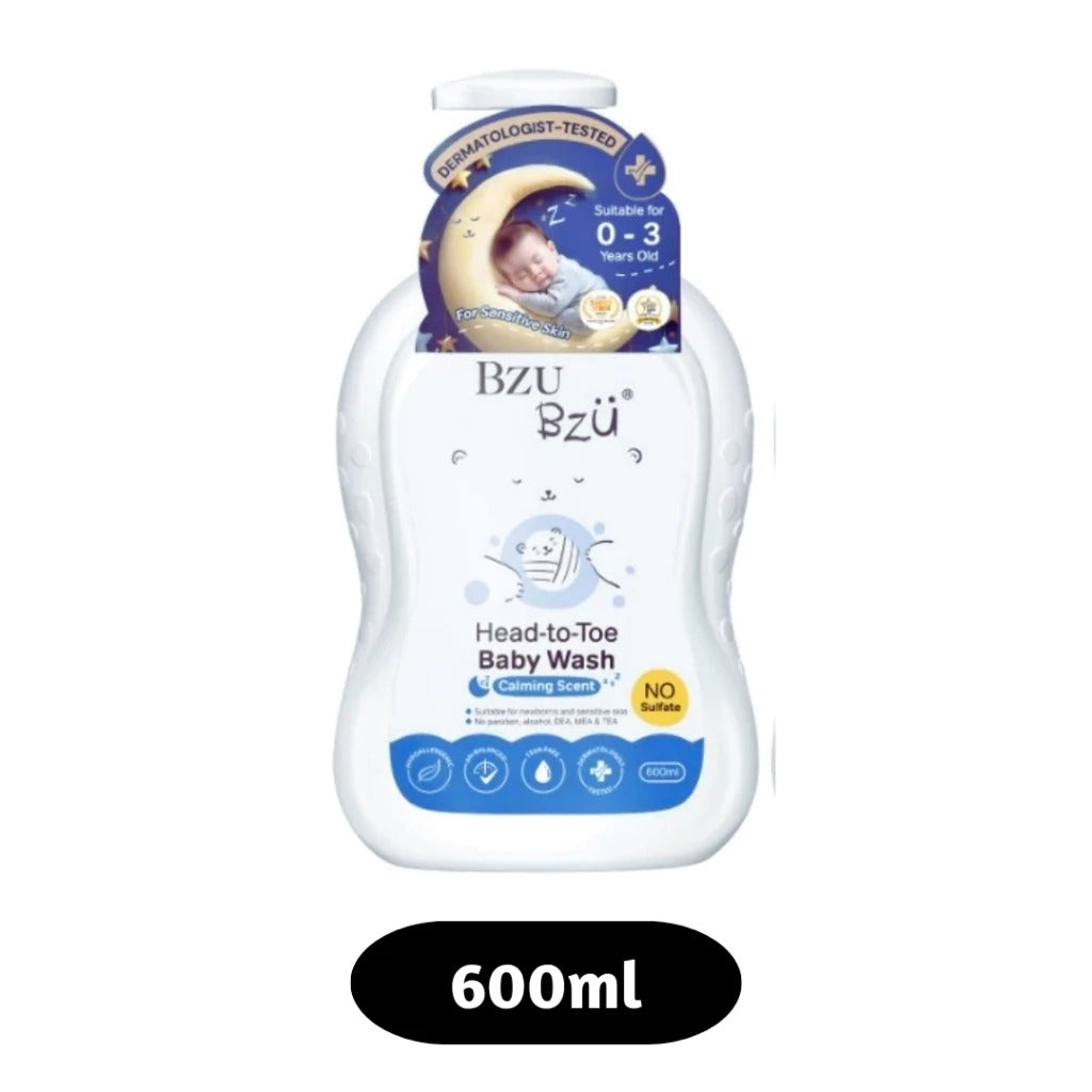 BZU BZU HEAD-TO-TOE BABY FOAM WASH 300ML