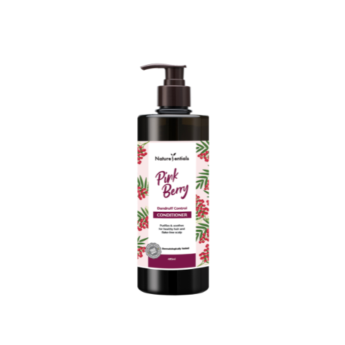 NATURESENTIALS DANDRUFF CONTROL CONDITIONER PINK BERRY 480ML
