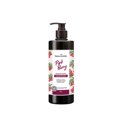 NATURESENTIALS DANDRUFF CONTROL CONDITIONER PINK BERRY 480ML
