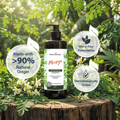NATURESENTIALS HAIR FALL CONTROL SHAMPOO MORINGA 480ML
