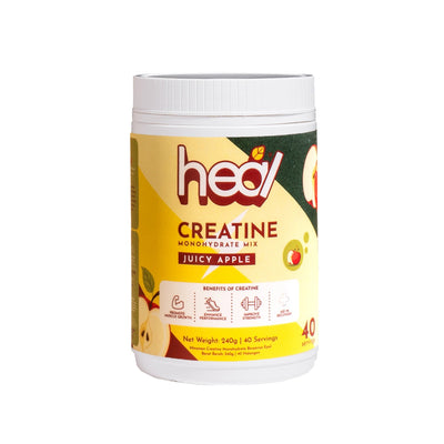 HEAL CREATINE MONOHYDRATE MIX JUICY APPLE 240G