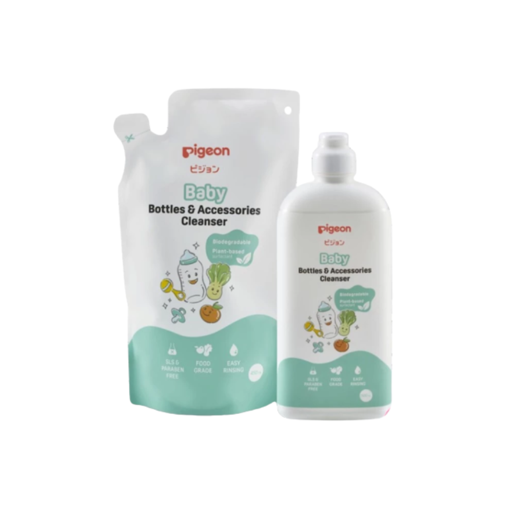 PIGEON BABY BOTTLES & ACCESSORIES CLEANSER 500+450ML 79812